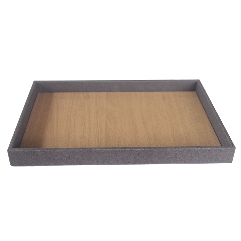 Wooden Serving Tray Grey