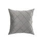 Velvet Cushion Covers Pleated Checked Plaid