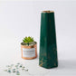 Green Ceramic Flower Vase