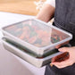 Stainless Steel Tray with Lids 2pcs