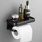 Tissue Holder Rust-Resistant Aluminum Punch-Free Modern Design