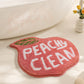 Bathroom Mat Absorbent Microfiber with Non-Slip Backing