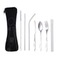 Cutlery Sets Stainless Steel With Compact Case