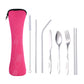 Cutlery Sets Stainless Steel With Compact Case