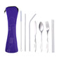 Cutlery Sets Stainless Steel With Compact Case