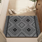 Door Mat Grey Polyester