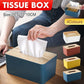 Tissue Box Wooden European Style