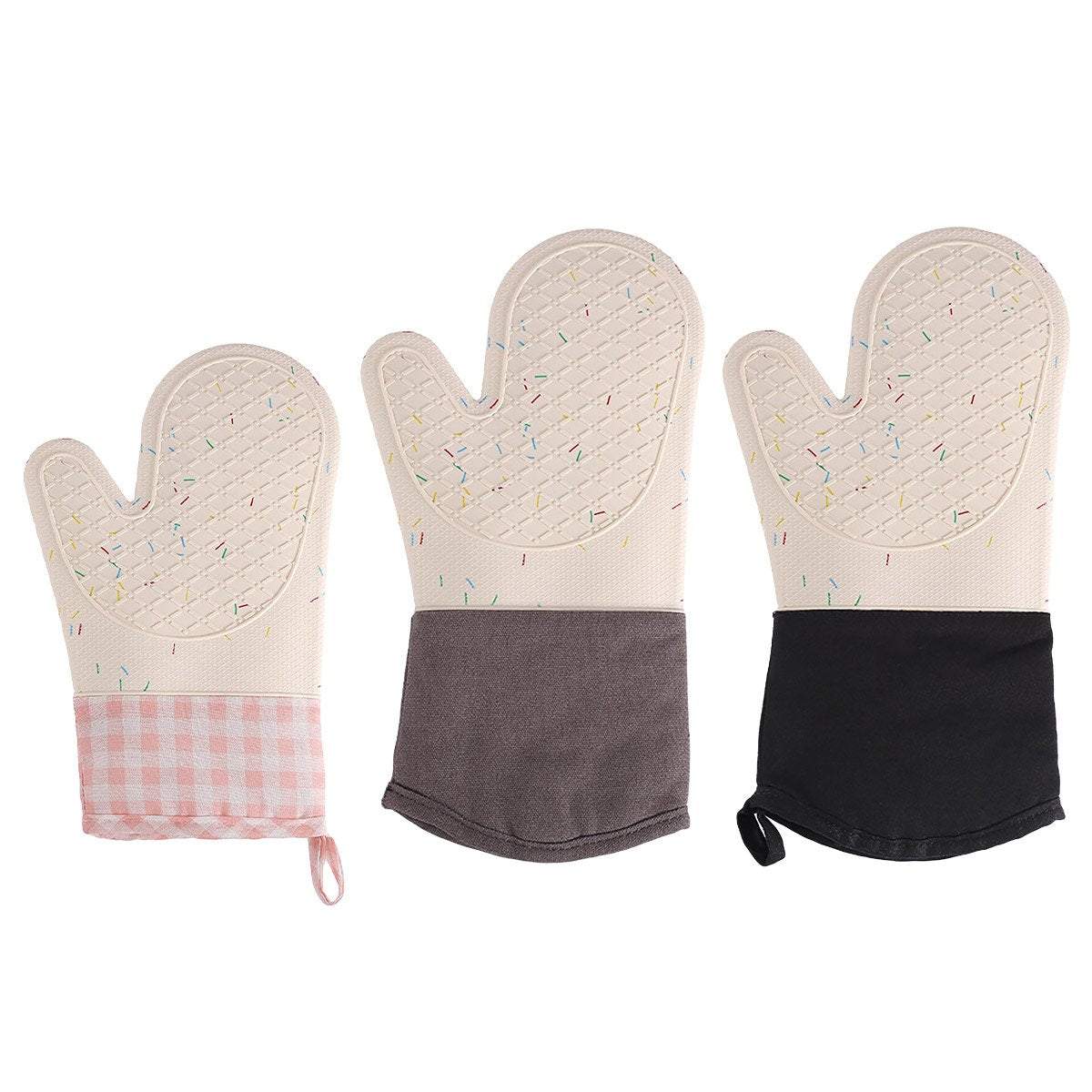 Heat Resistant Silicone Baking Gloves for Hotels and BnBs Non Slip