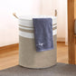 Dirty Laundry Basket Waterproof Canvas Foldable Large Capacity