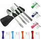 Cutlery Sets Stainless Steel With Compact Case