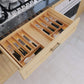 Bamboo Cutlery Tray Kitchen Drawer Storage