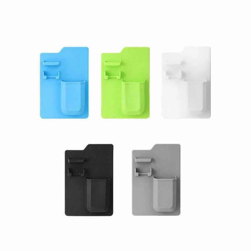 Silicone toothbrush holder and shower organizer