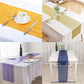 Table Runner Sequin Design Polyester for Weddings and Hotel Events