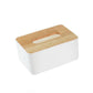 Tissue Box Wooden European Style