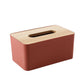 Tissue Box Wooden European Style