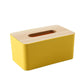 Tissue Box Wooden European Style