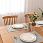 Placemats Silvery PVC