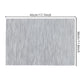 Placemats Silvery PVC