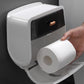 Paper Towel Holder Durable Waterproof Adhesive Wall Mounted Design