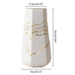 White Ceramic Flower Vase