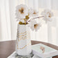 White Ceramic Flower Vase